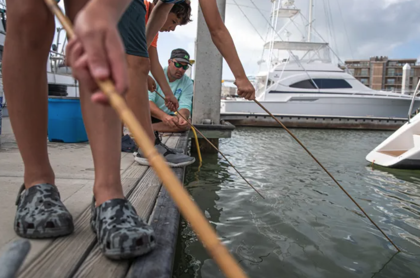 Piggy Perch Contest at Deep Sea Roundup